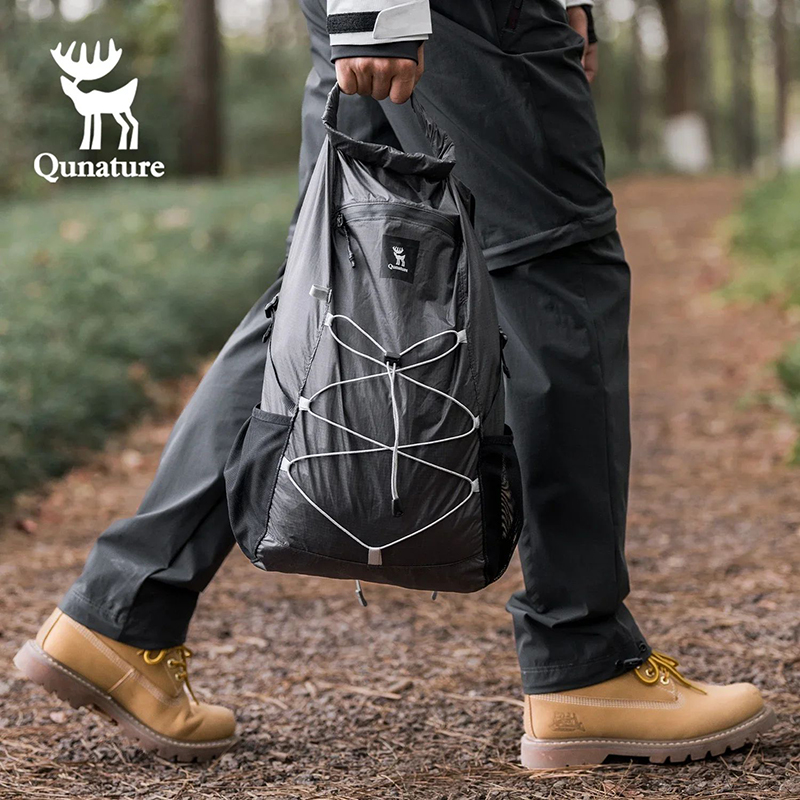 Cycling Commuter Backpack - Qunature 20L opvouwbare rugzak Lichtgewicht draagbare