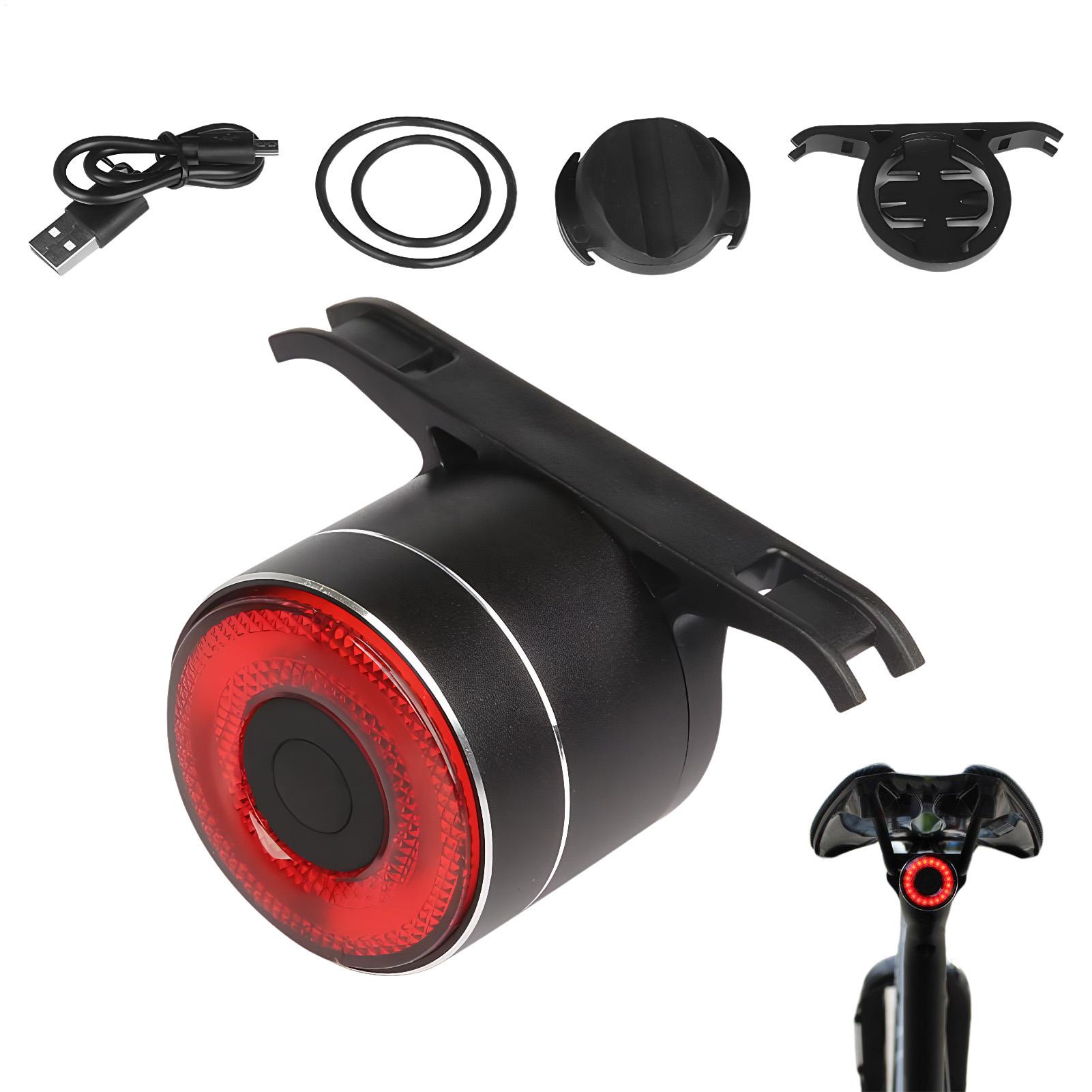 Commuting With Road Bike - Fietsachterlicht Smart Bike Back Sensing Light