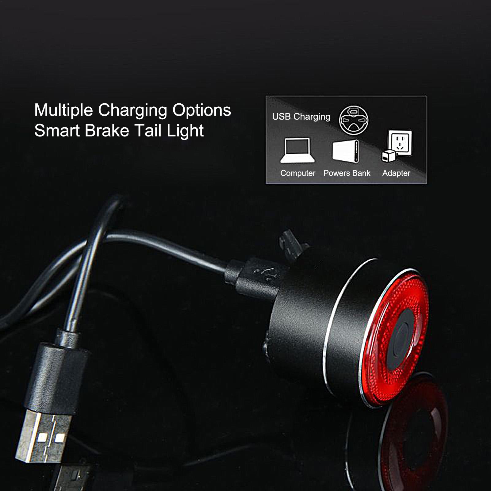 Cycling Commuting - Fietsremlicht Smart Bike Back Sensing Light