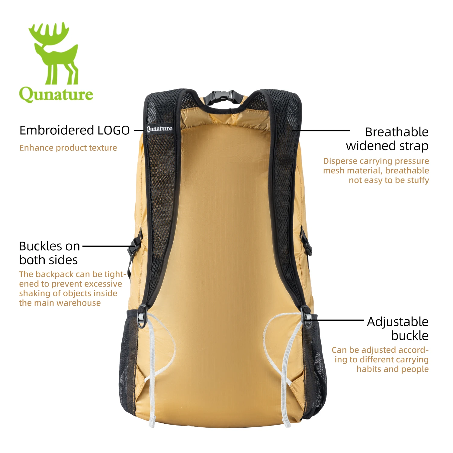 Qunature 20L opvouwbare rugzak - Cycling Commuter Backpack recensie en prijs
