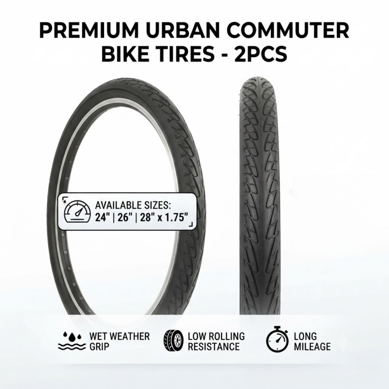 2 stuks fietsbanden 24 26 28 x - Commuting With Road Bike recensie en prijs