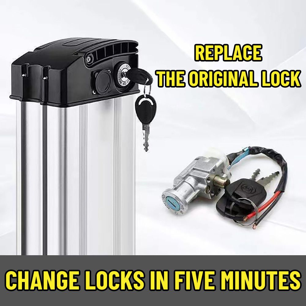 E-Bike Batterij Slot Met 2 Sle - Commuter Bike Lock recensie en prijs