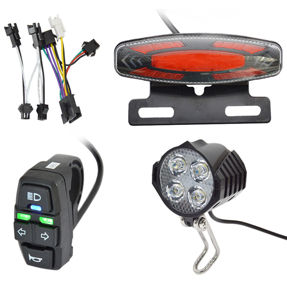 Ebike Voorrem Achterlicht 24V  - Bike Light Front Rear recensie en prijs