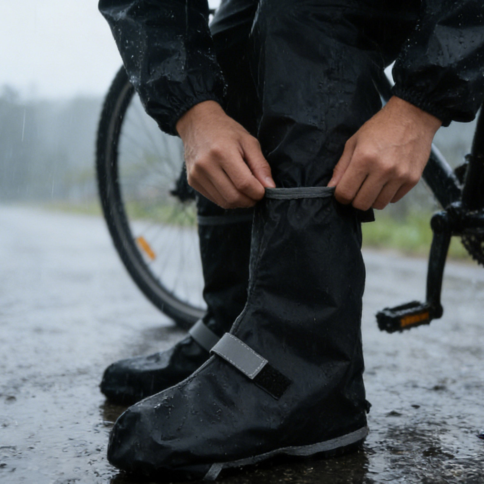 1 Paar Waterdichte Schoenbesch - Cycling Shoes For Commute recensie en prijs